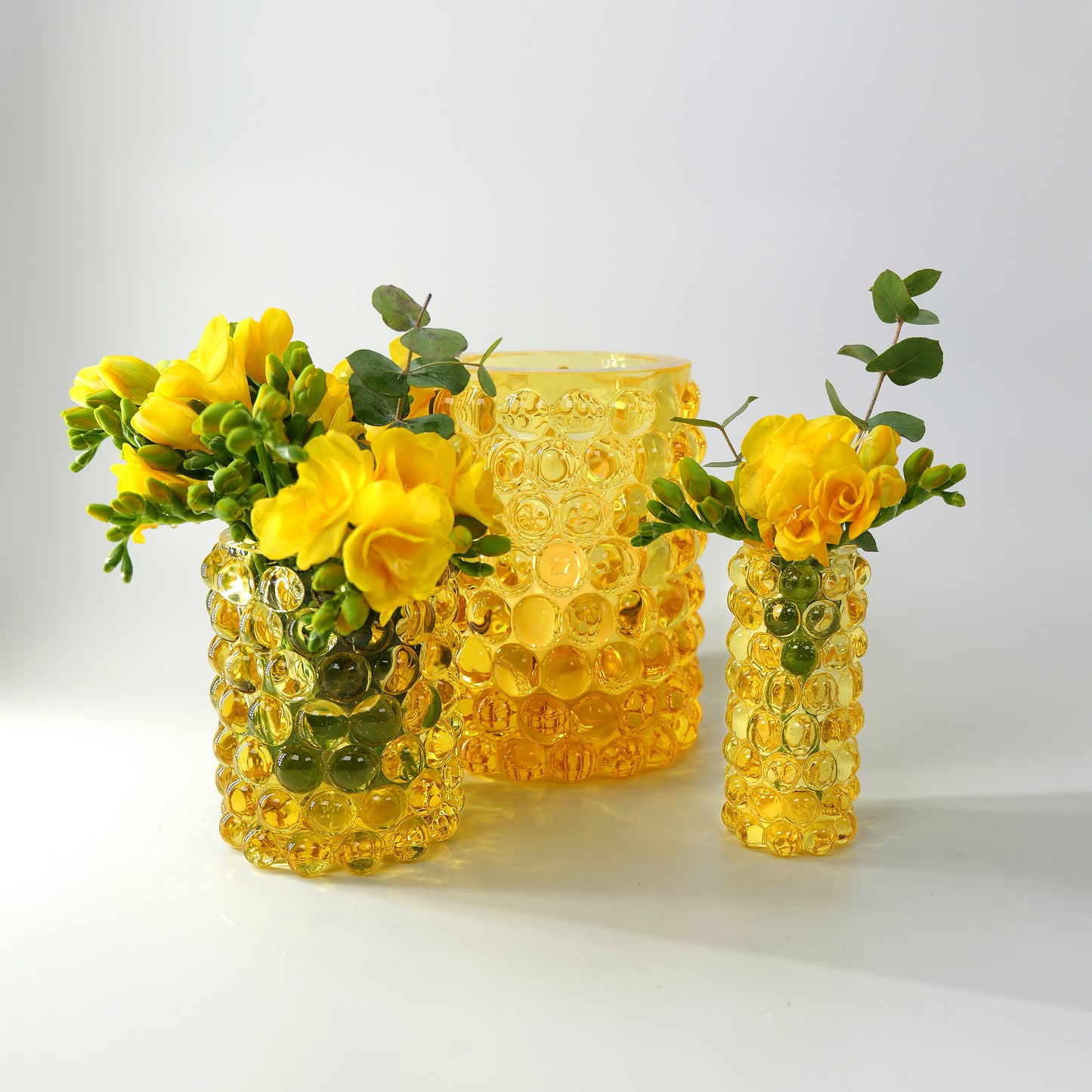 HURRICANE BOULE MINI, Limone Mini Vase