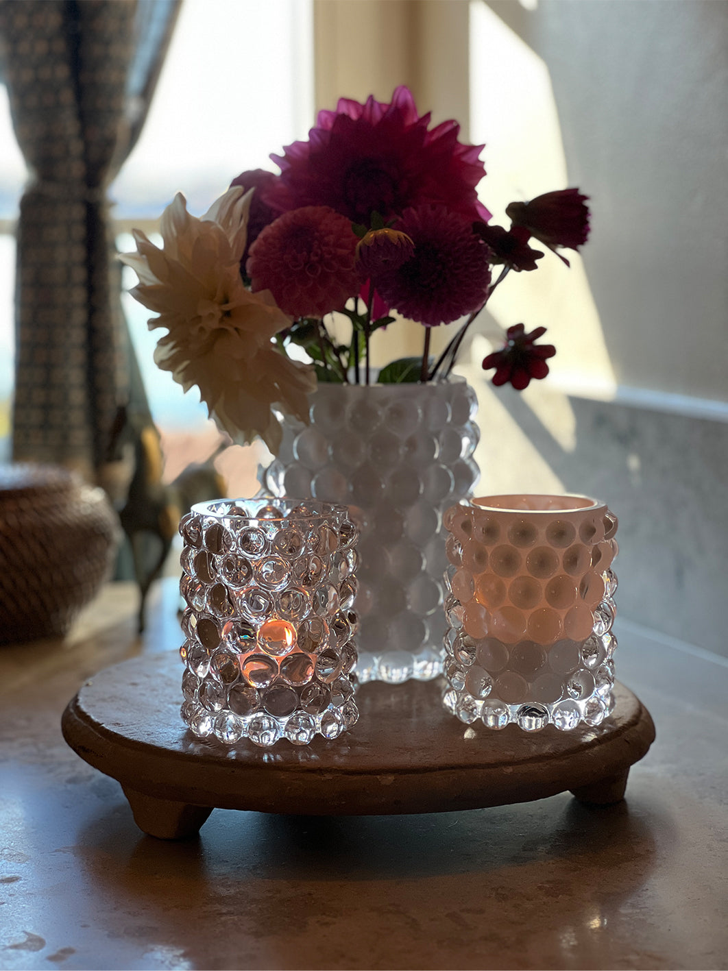 HURRICANE LAMP BOULE REGULAR, Clear