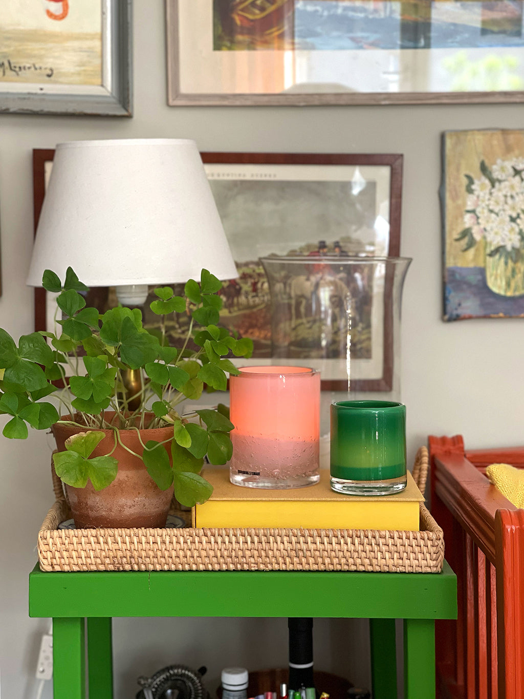 HURRICANE LAMP SODA, Pink