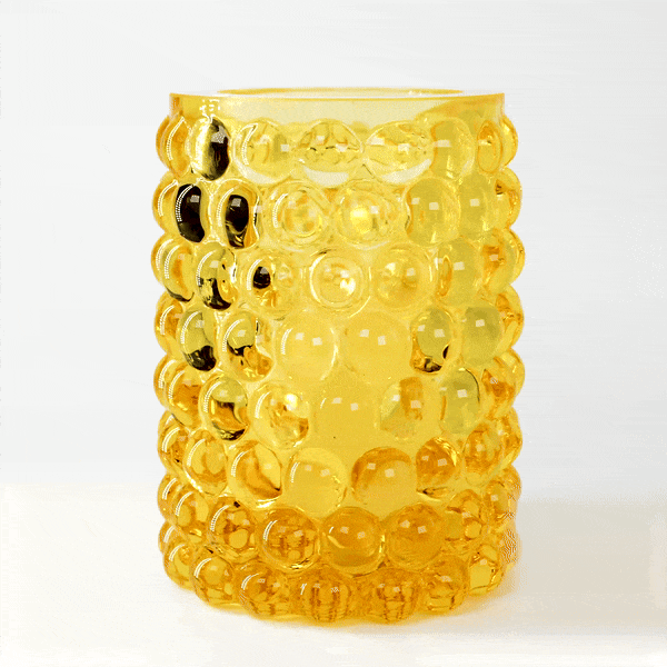 HURRICANE LAMP BOULE LARGE, Limone Windlicht