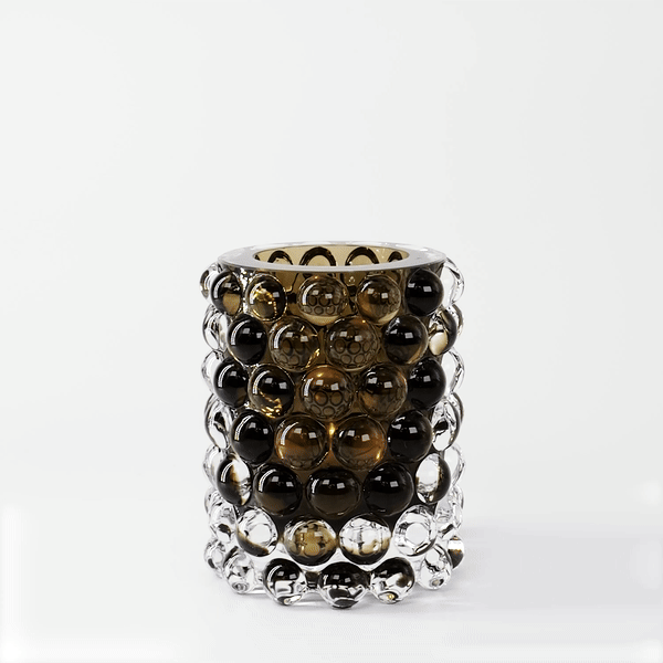 HURRICANE LAMP BOULE REGULAR, Tobacco Windlicht