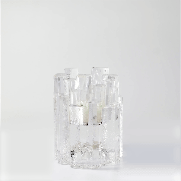 HURRICANE LAMP ROCK, Clear