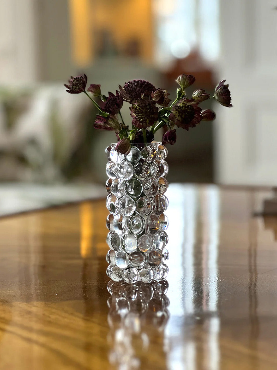 HURRICANE BOULE MINI, Clear Mini Vase