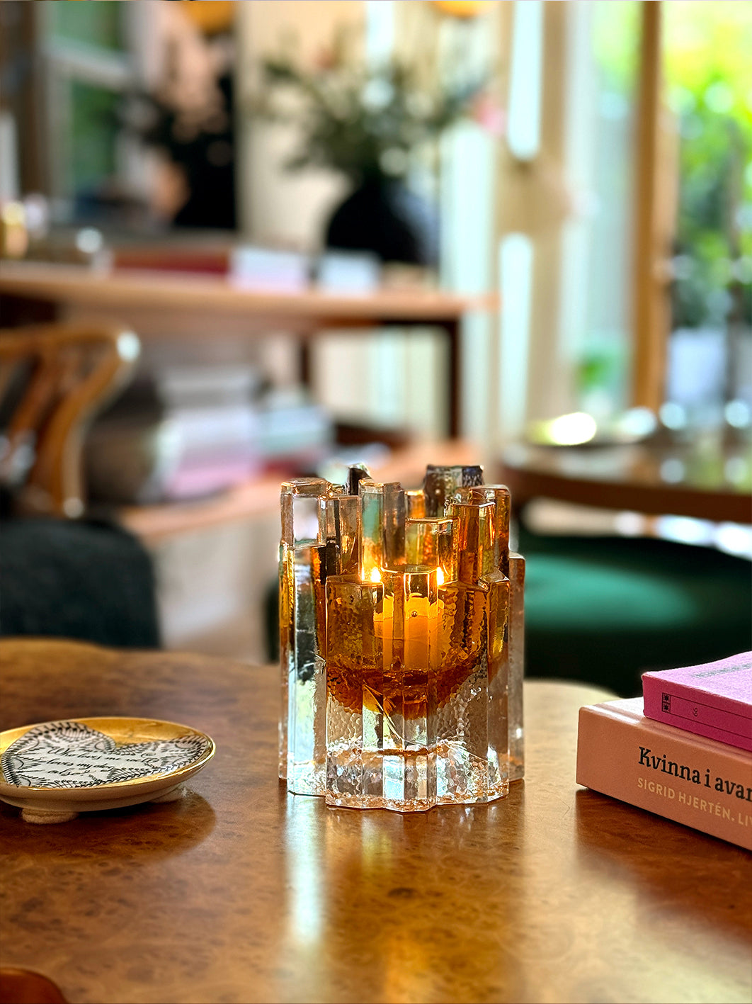 HURRICANE LAMP ROCK, Amber - Amber - Amber - Amber - Amber