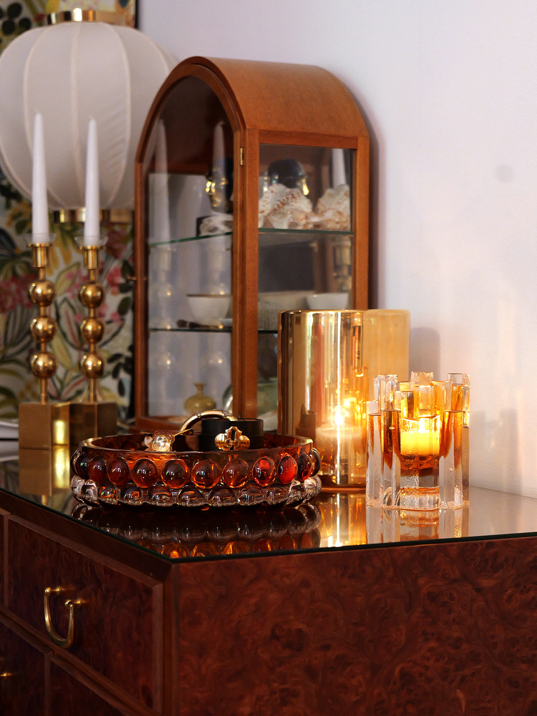 HURRICANE LAMP ROCK, Amber - Amber - Amber - Amber - Amber