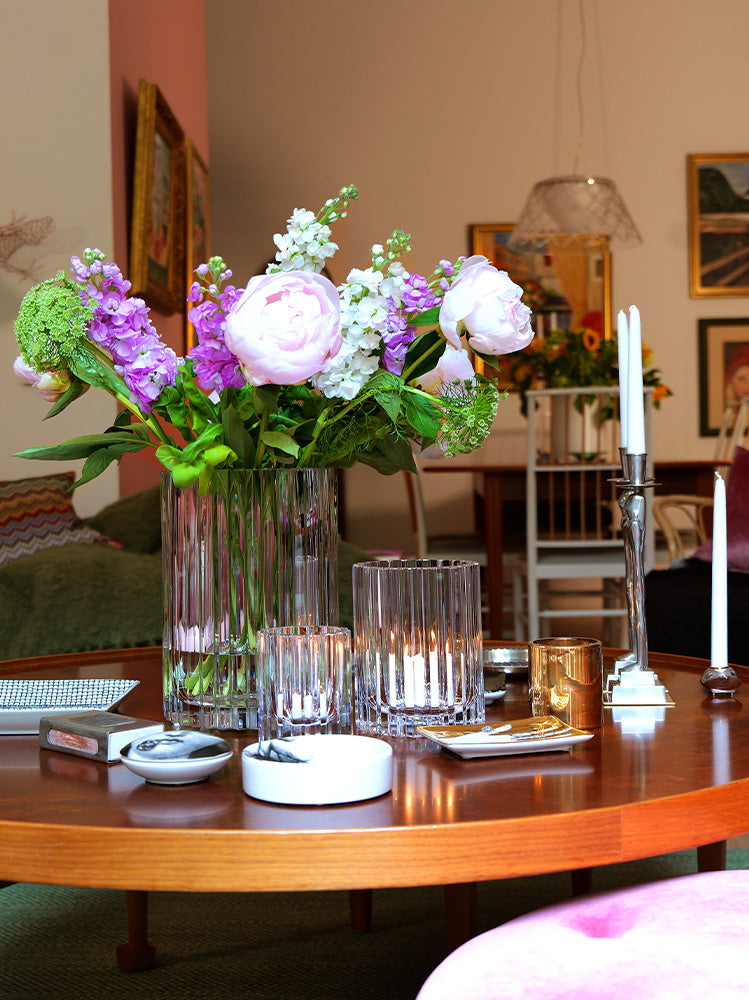 HURRICANE CRYSTAL LAMP REGULAR, Strict Windlicht