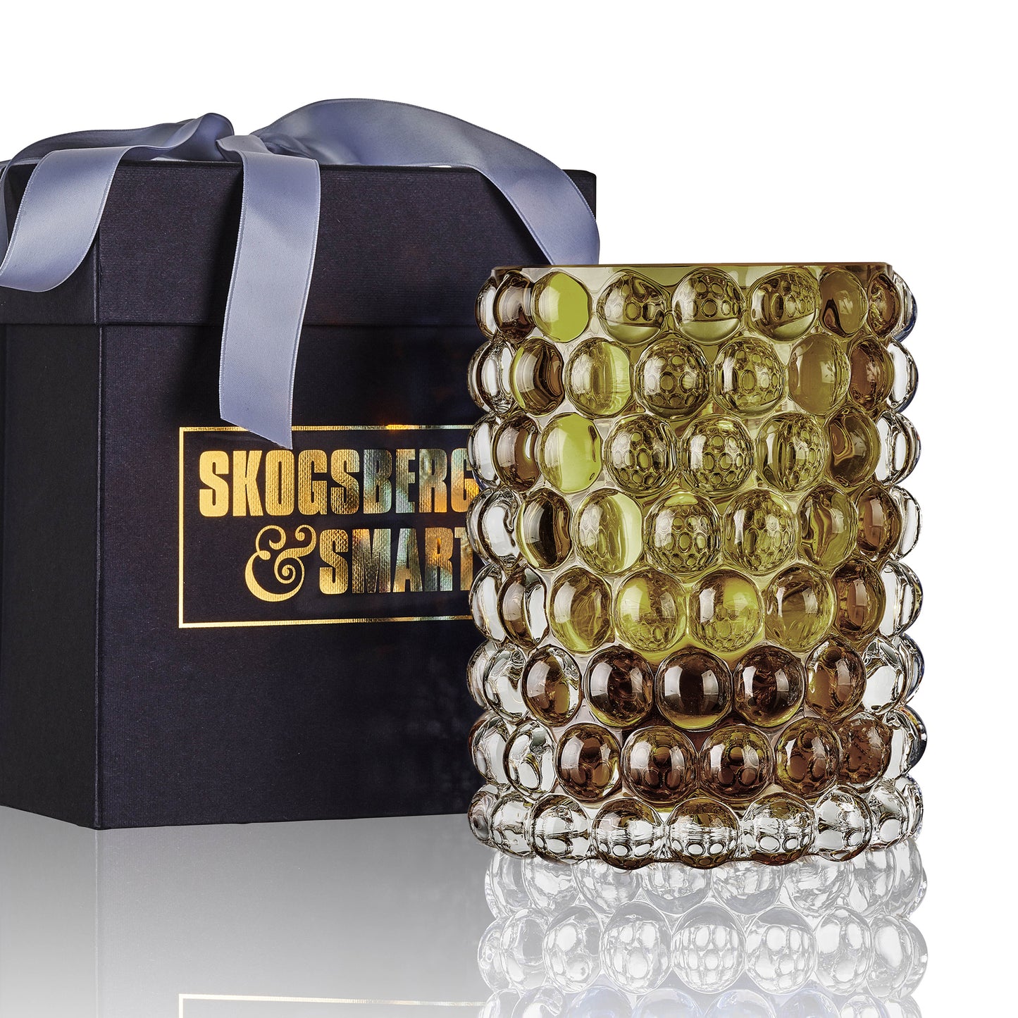 HURRICANE LAMP BOULE LARGE, Olive Ljuslykta