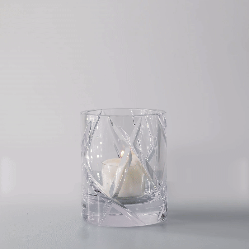 HURRICANE CRYSTAL LAMP REGULAR, Clear Windlicht