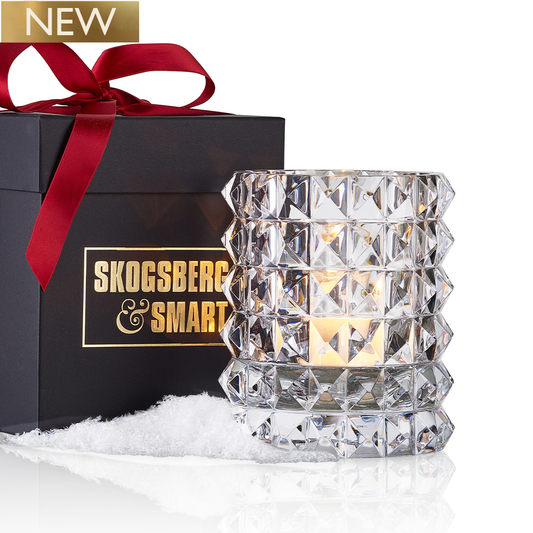 HURRICANE CRYSTAL LAMP MEDIUM, Stud Windlicht