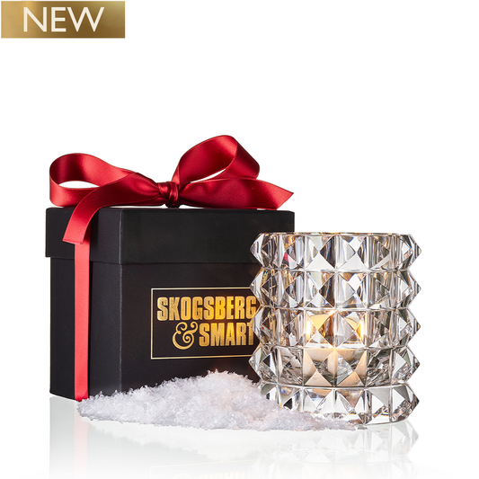 HURRICANE CRYSTAL LAMP REGULAR, Stud Windlicht