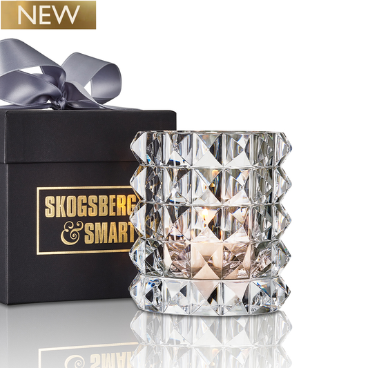 HURRICANE CRYSTAL LAMP MEDIUM, Stud Windlicht