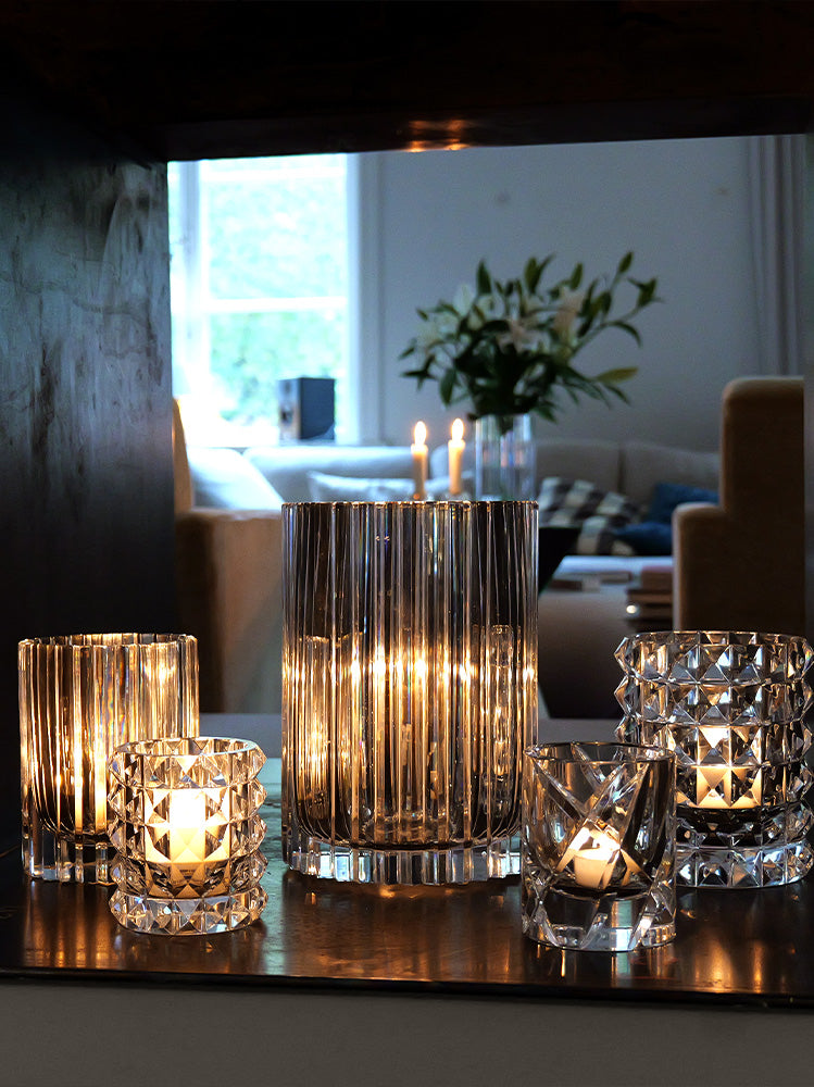 HURRICANE CRYSTAL LAMP REGULAR, Clear Windlicht