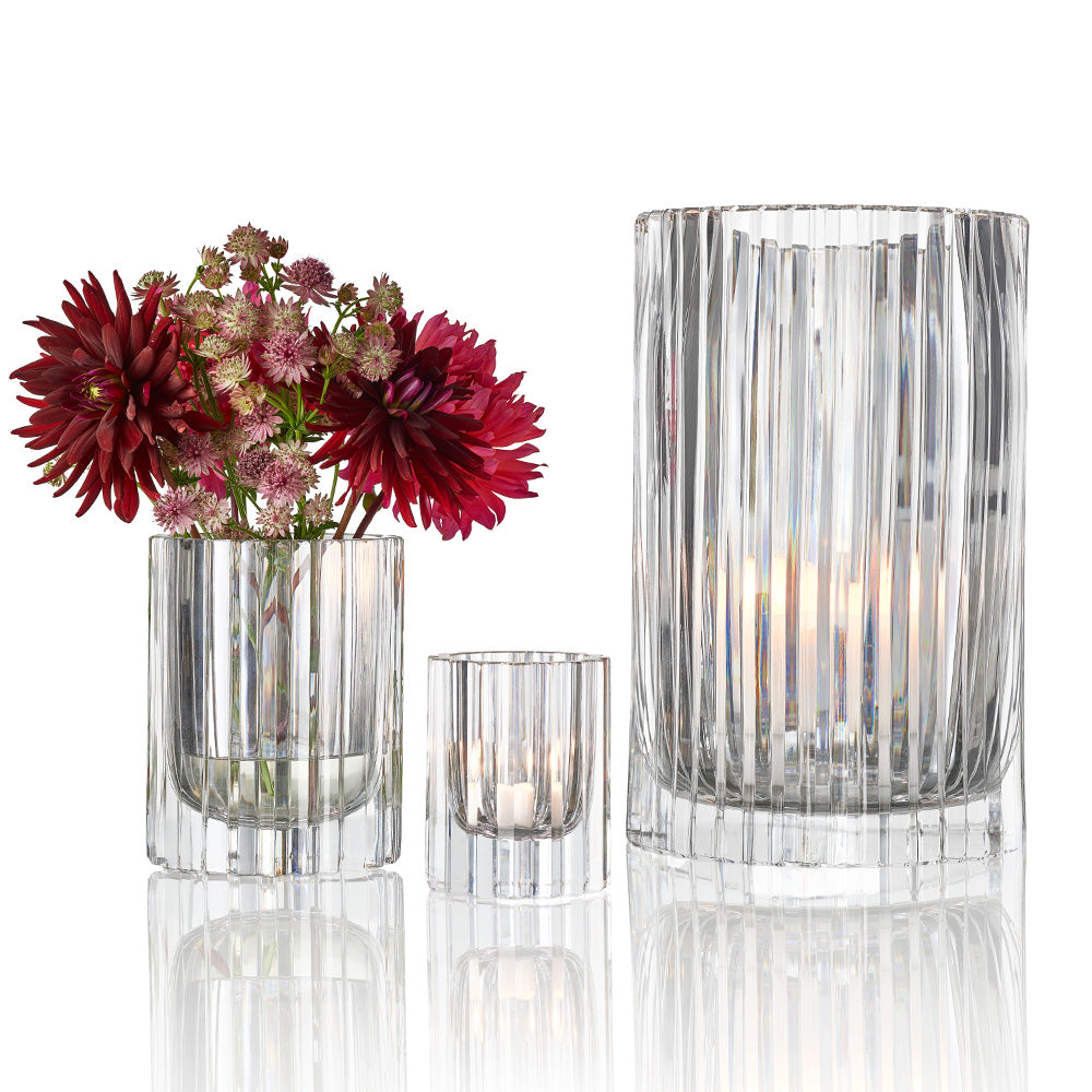 HURRICANE CRYSTAL LAMP MEDIUM, Clear Strict